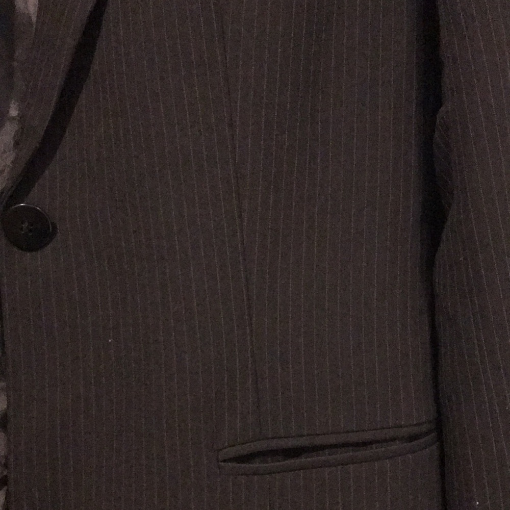 DKNY Wool Pin-Stripe Suit - Picture 3 of 8